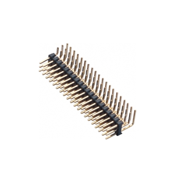2.54排针三排 90度弯针